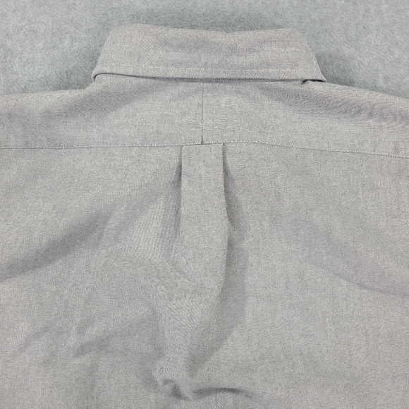 Ralph Lauren Mens Large Button Down Shirt LS Gray Flesh Pony - Picture 14 of 14